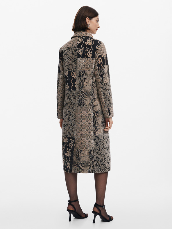 Desigual Cappotto Desigual Niza fantasia donna