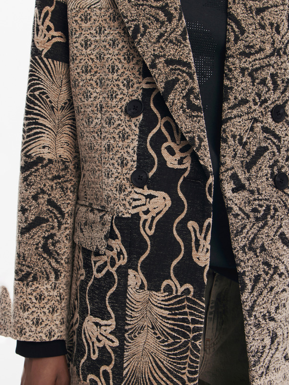 Desigual Cappotto Desigual Niza fantasia donna