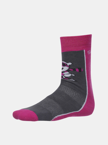 Sam 73 Calzini rosa-grigio per bambina SAM 73 Matanuska