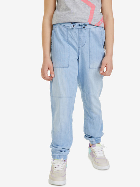Sam 73 Pantaloni da bambina azzurri SAM 73 Myah