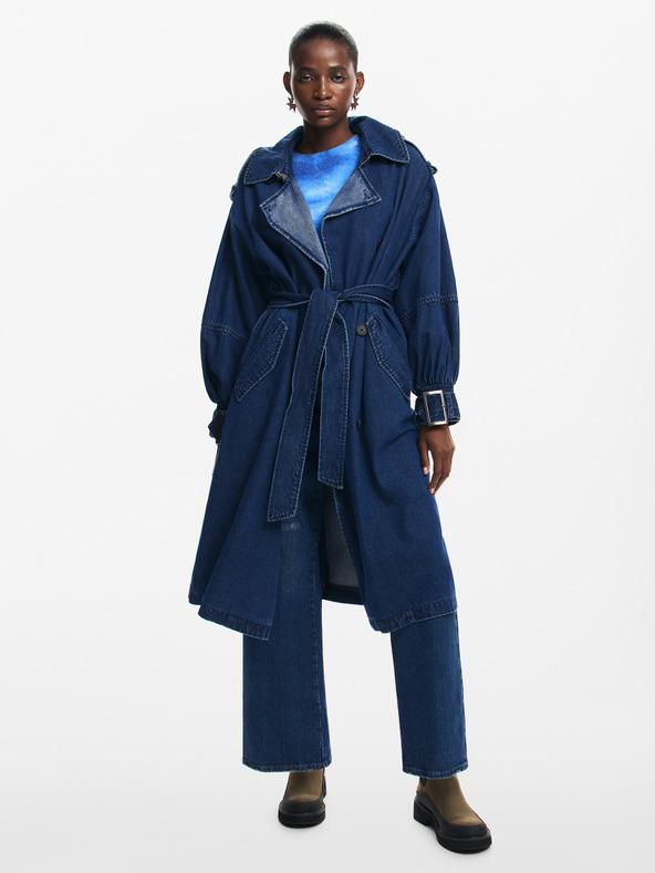 Desigual Trench in denim Desigual Berlin Donna