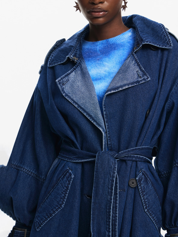Desigual Trench in denim Desigual Berlin Donna