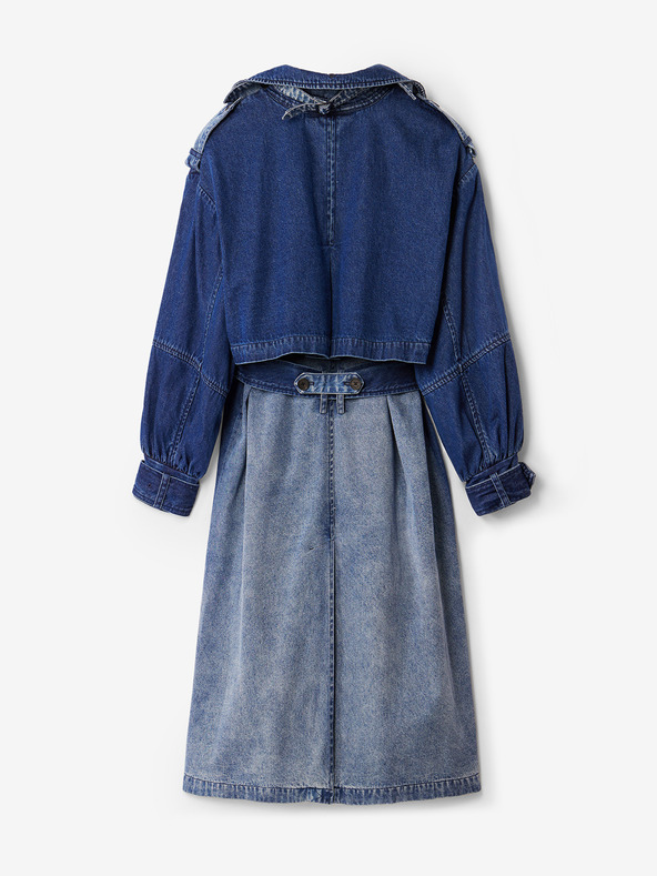 Desigual Trench in denim Desigual Berlin Donna