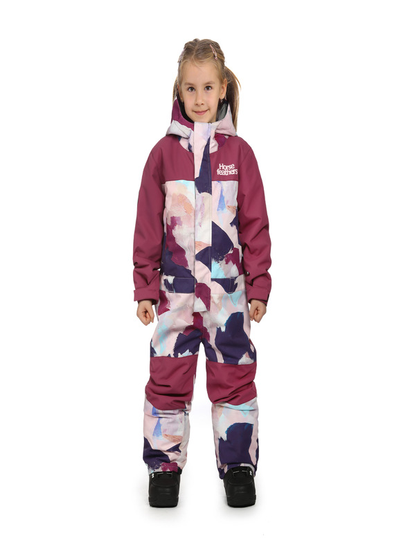Horsefeathers Tuta invernale Spirit One Piece per bambini - vernice astratta taglia 5-6 HORSEFEATHERS