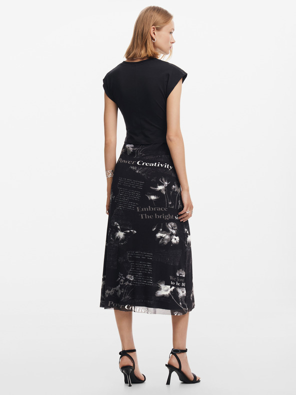 Desigual Abito Desigual da donna con motivo Good News