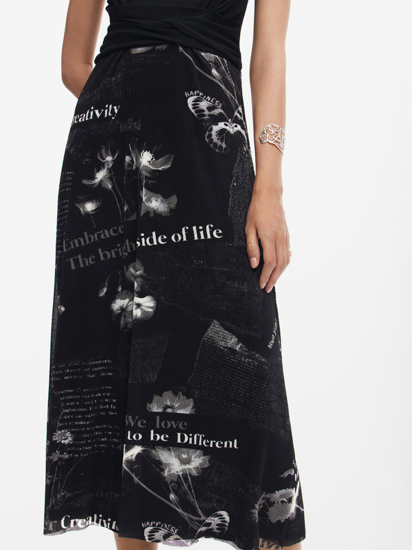 Desigual Abito Desigual da donna con motivo Good News