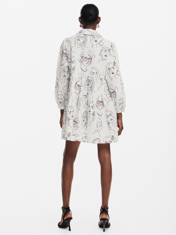 Desigual Abito Desigual Louisville da donna con camicia a fantasia