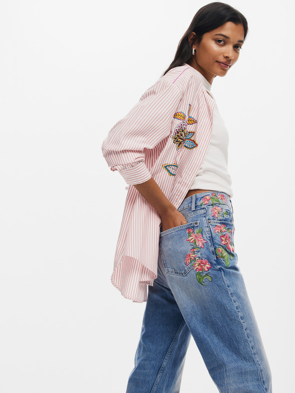 Desigual Jeans dritti Desigual Carina da donna