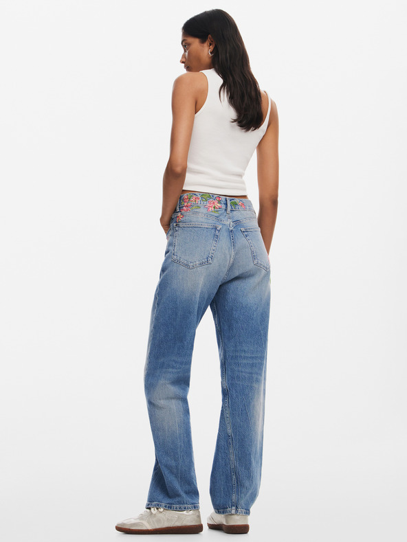 Desigual Jeans dritti Desigual Carina da donna