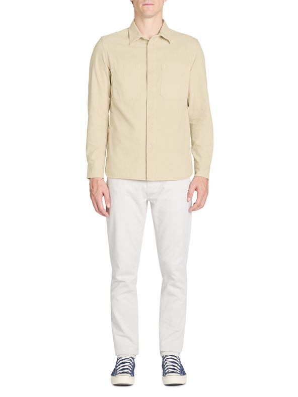 Celio Camicia uomo beige in cotone Celio Janime