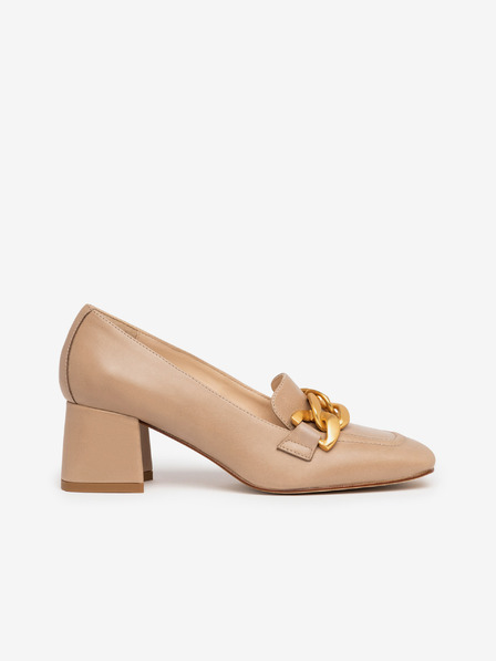Nero Giardini Décolleté in pelle beige NeroGiardini