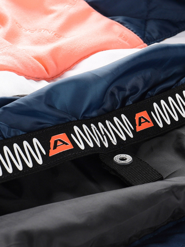 ALPINE PRO giacca da sci donna con membrana ptx ALPINE PRO ZARIBA bianco