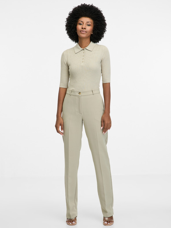 Orsay Camicia da donna grigia a maniche corte ORSAY