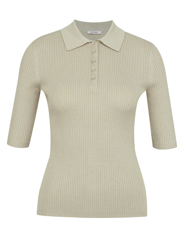 Orsay Camicia da donna grigia a maniche corte ORSAY