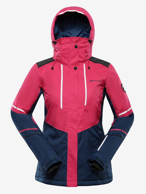 ALPINE PRO Giacca da sci da donna con membrana ptx ALPINE PRO ZARIBA cabaret