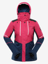 ALPINE PRO Giacca da sci da donna con membrana ptx ALPINE PRO ZARIBA cabaret