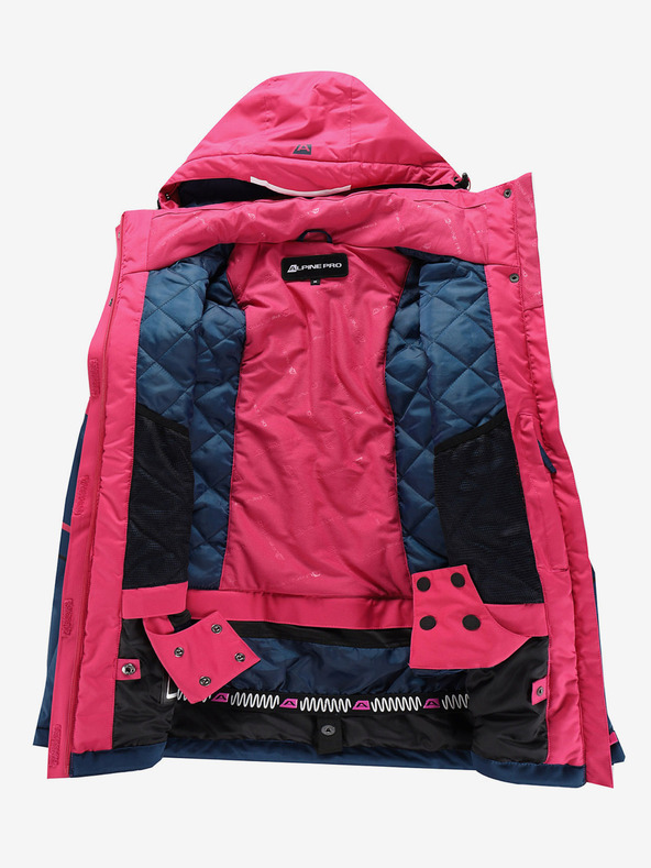ALPINE PRO Giacca da sci da donna con membrana ptx ALPINE PRO ZARIBA cabaret