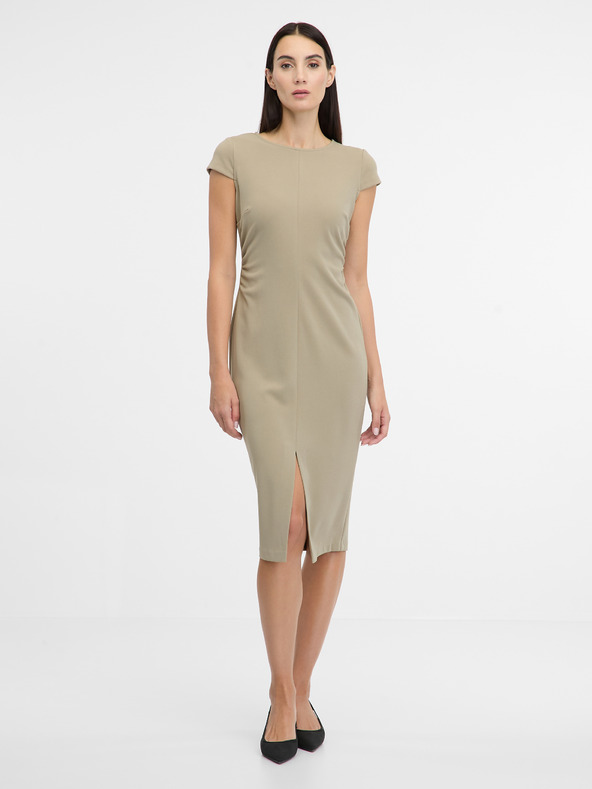 Orsay Abito midi donna beige ORSAY