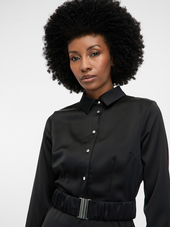 Orsay Abito al ginocchio donna nero ORSAY