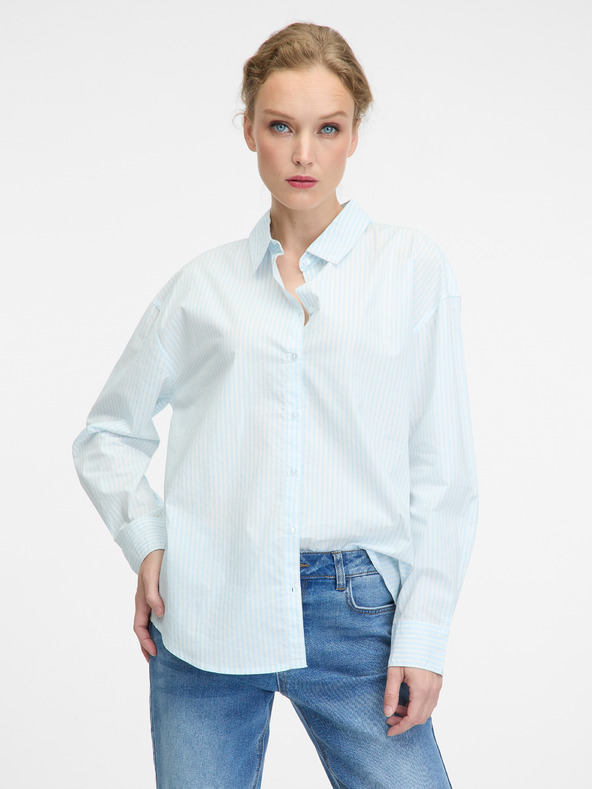 Orsay Camicia da donna azzurra ORSAY