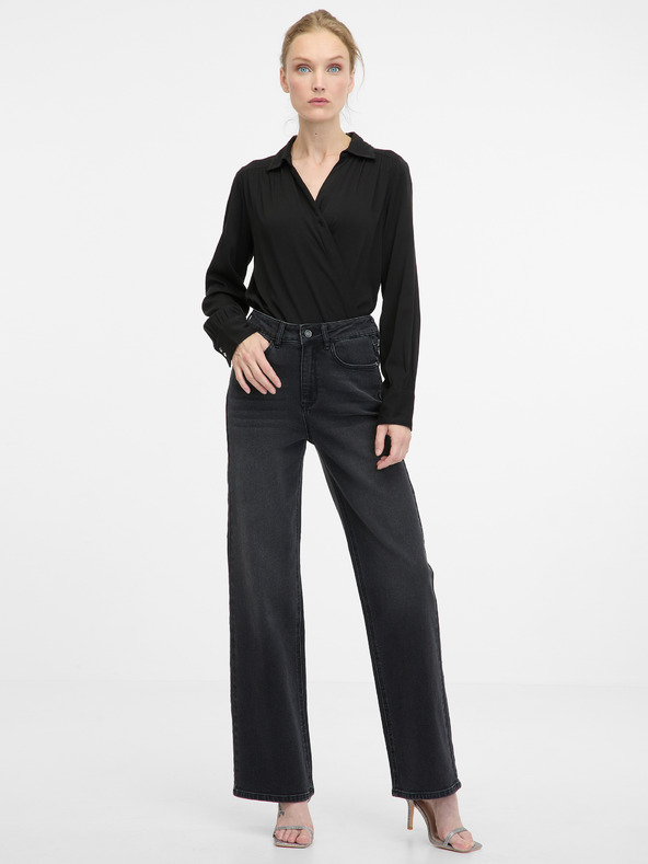 Orsay Camicetta nera da donna ORSAY