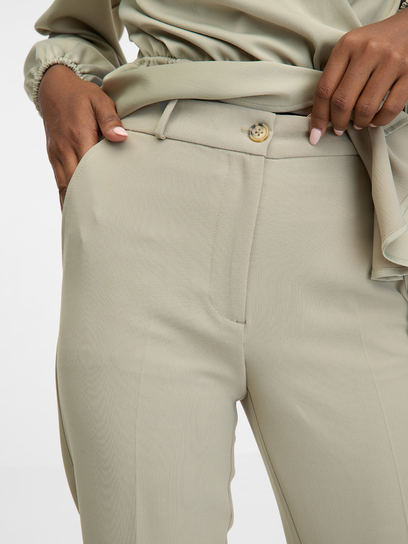 Orsay Pantaloni da donna kaki ORSAY
