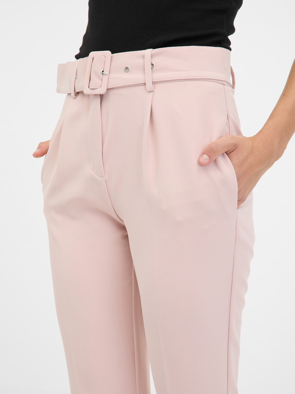 Orsay Pantaloni da donna rosa chiaro ORSAY