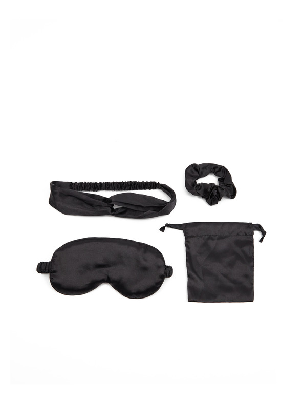 Orsay Set di pigiami neri da donna in confezione regalo ORSAY