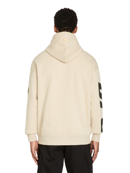 Celio Felpa con cappuccio beige da uomo Celio UFC