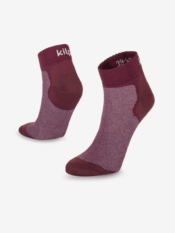 Kilpi Calzini da corsa unisex Kilpi MINIMIS bordeaux