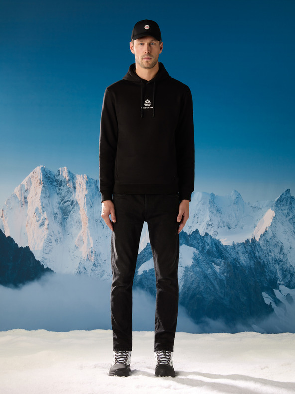 Celio Felpa con cappuccio Chamonix-Mont-Blanc
