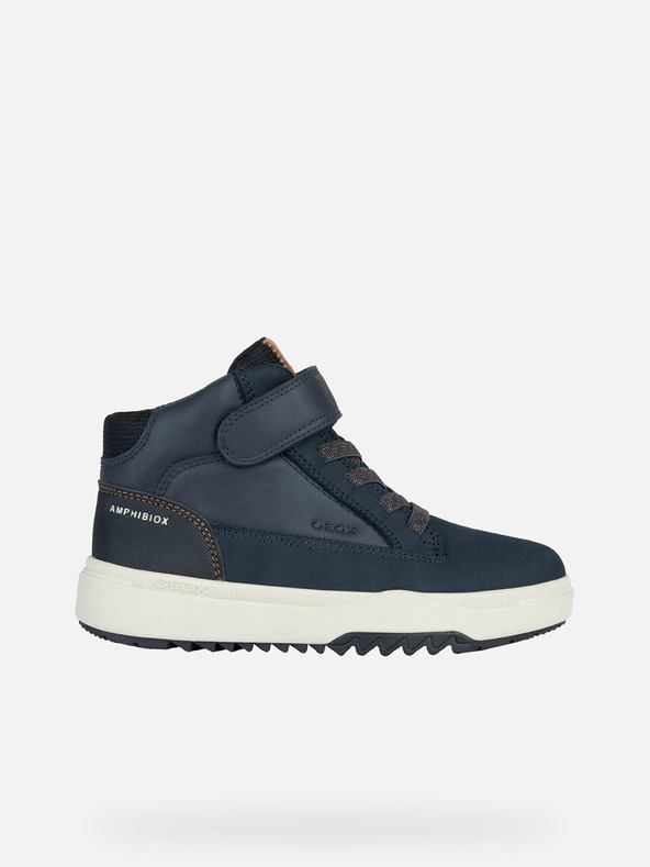 Geox Navy Boys Ankle Boots Geox Bunshee B Abx