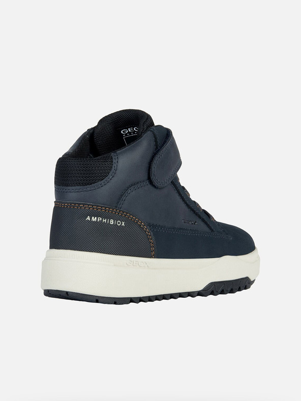 Geox Navy Boys Ankle Boots Geox Bunshee B Abx