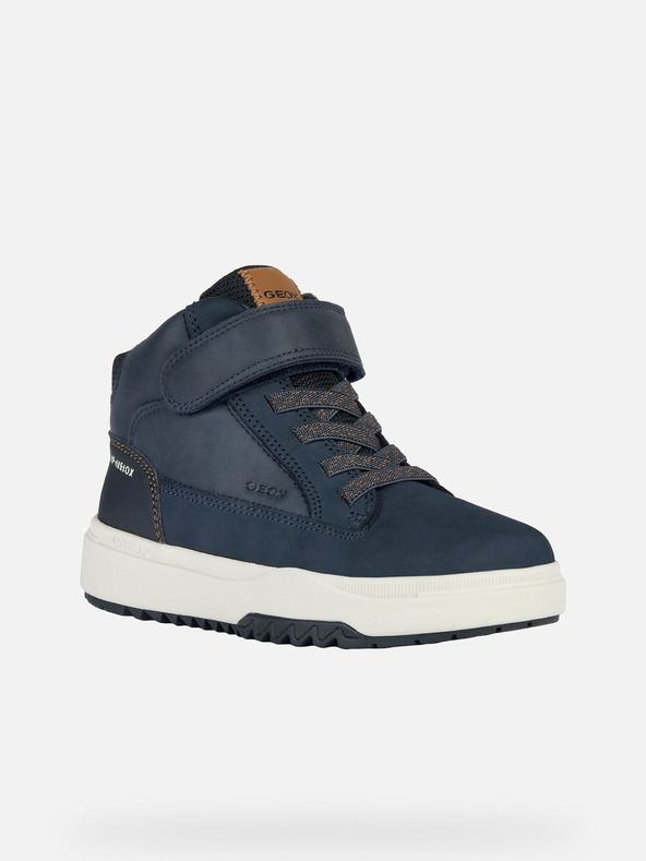 Geox Navy Boys Ankle Boots Geox Bunshee B Abx