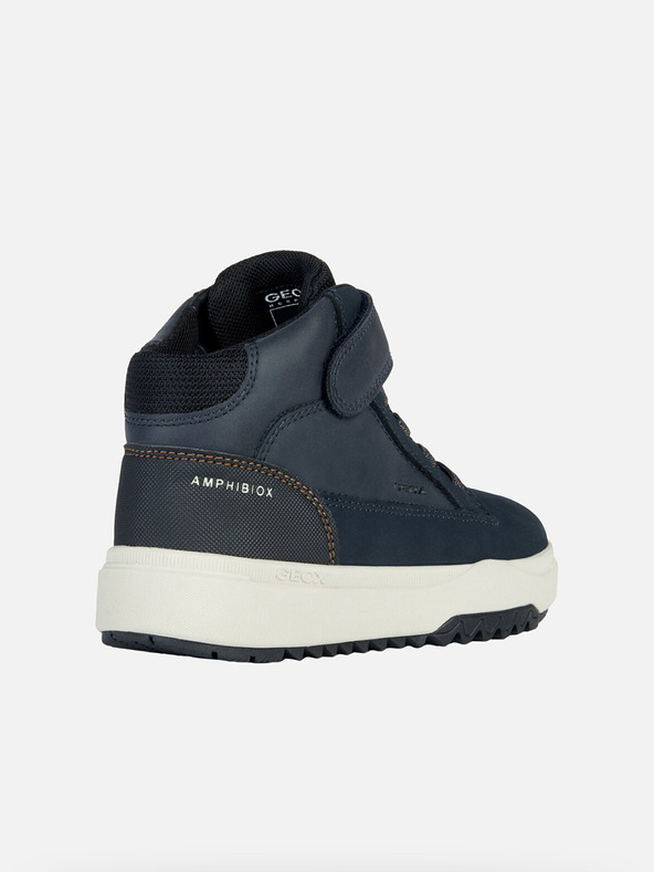 Geox Navy Boys Ankle Boots Geox Bunshee B Abx