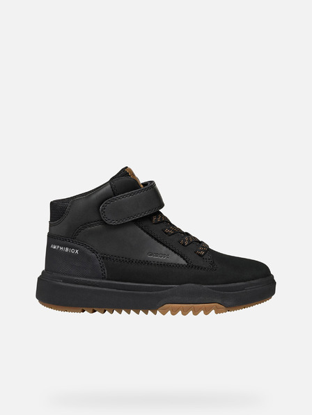 Geox Black Boys Ankle Boots Geox Bunshee B Abx
