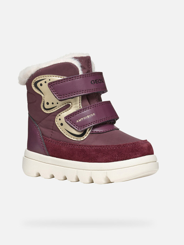 Geox Scarpe invernali Geox Willaboo B A bordeaux da bambina