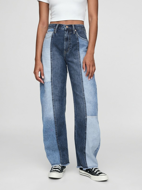 GAP Jeans Patchwork a vita alta GAP
