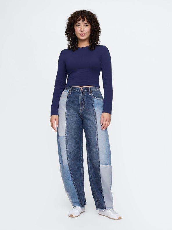 GAP Jeans Patchwork a vita alta GAP