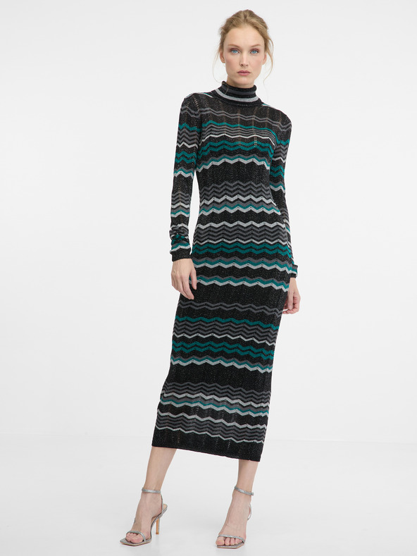 Orsay Abito midi nero da donna ORSAY