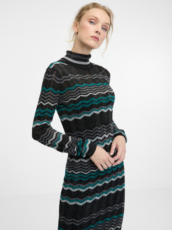 Orsay Abito midi nero da donna ORSAY