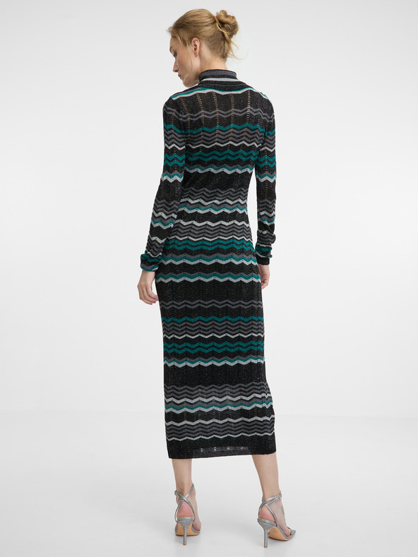 Orsay Abito midi nero da donna ORSAY