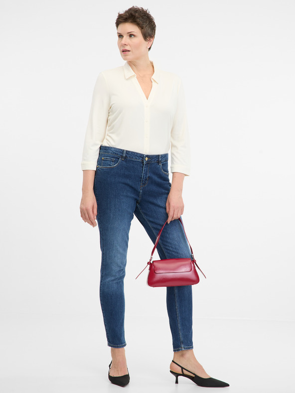 Orsay Camicetta crema con colletto ORSAY