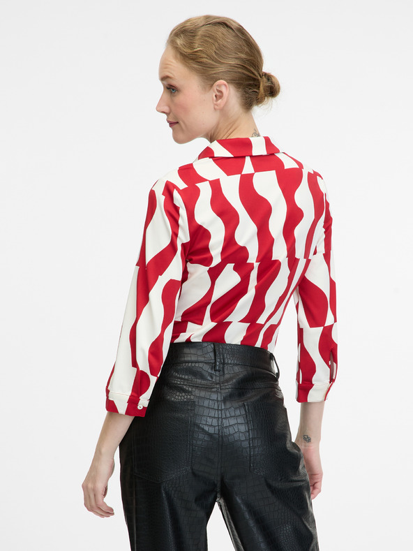 Orsay Camicetta rossa con colletto ORSAY