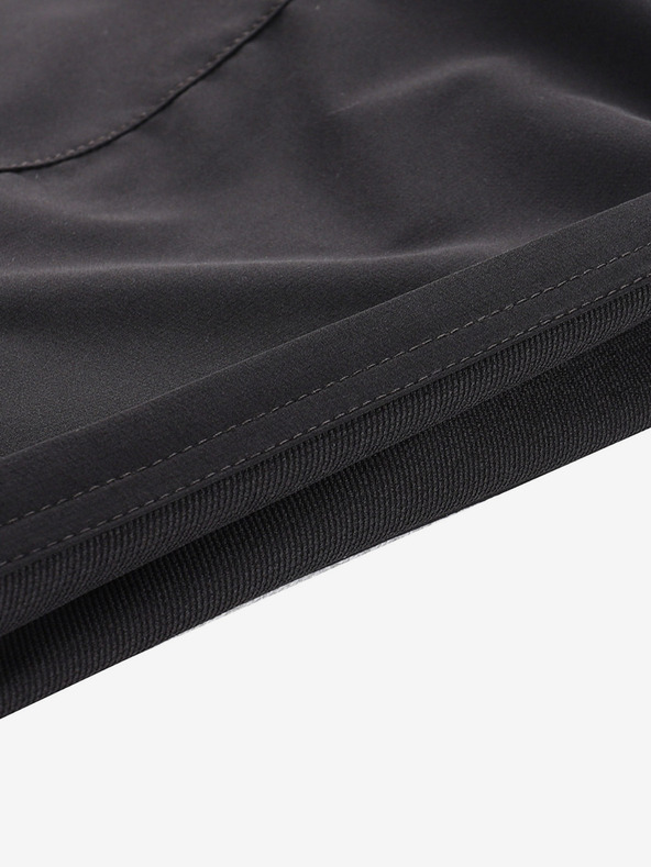 ALPINE PRO Pantaloncini softshell da uomo ALPINE PRO BAK nero