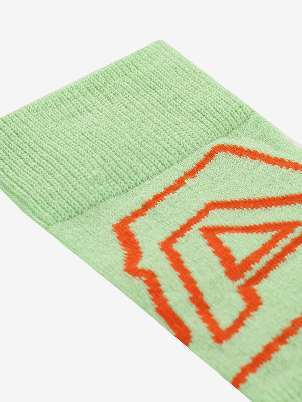 ALPINE PRO Calze in lana merino verde chiaro da donna ALPINE PRO Phalte