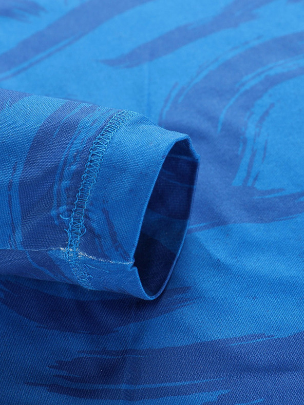 ALPINE PRO Maglietta blu per bambini ad asciugatura rapida ALPINE PRO AMADO