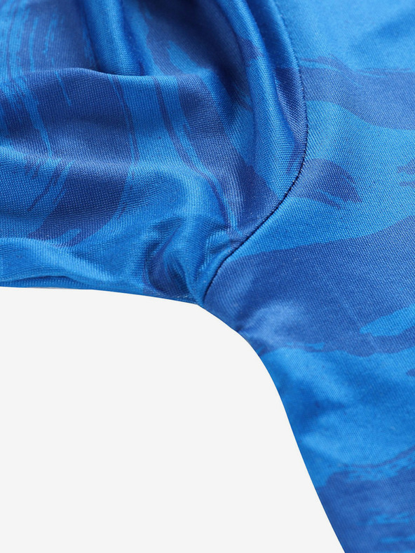 ALPINE PRO Maglietta blu per bambini ad asciugatura rapida ALPINE PRO AMADO