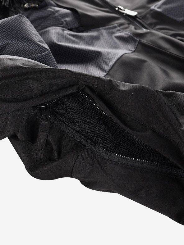 ALPINE PRO Giacca da sci nera da donna con membrana PTX ALPINE PRO Olada