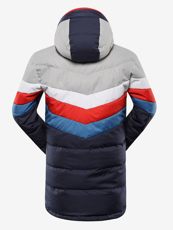 ALPINE PRO Piumino da sci da uomo con membrana in ptx ALPINE PRO FEEDR umore indaco